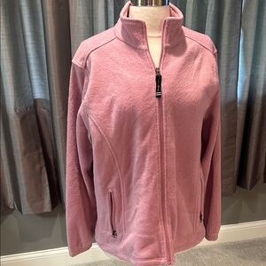 Charles River Apparel Women's Blush Fleece Jacket sz Large